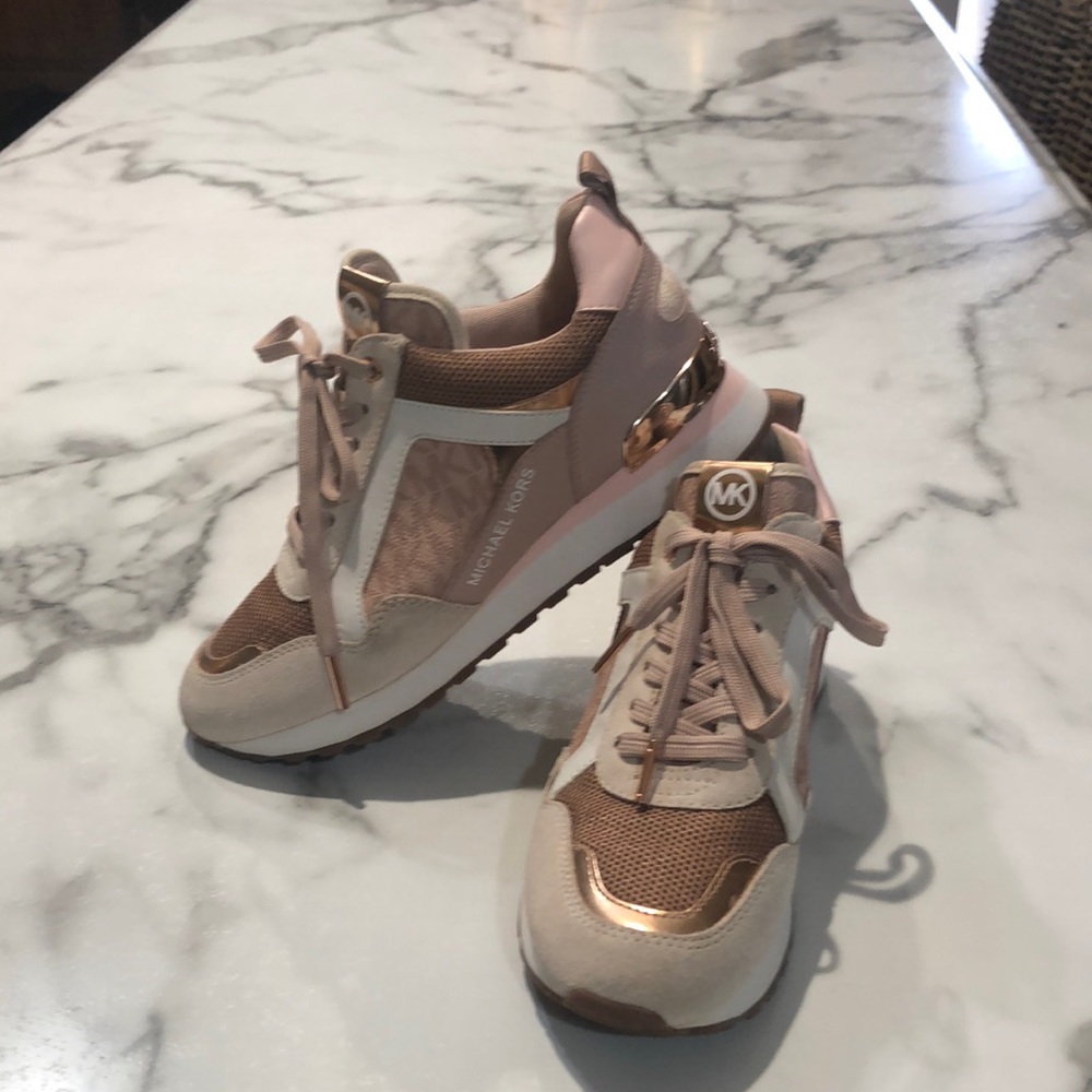 Michael Kors Wilma Suede Trainers